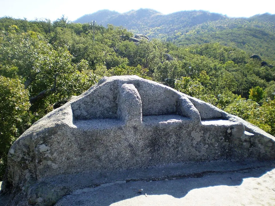 Vista del Monasterio desde la Silla de Felipe II