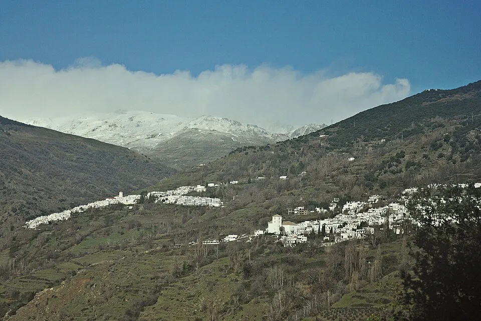 Bubión y Capileira en el Barranco de Poqueira