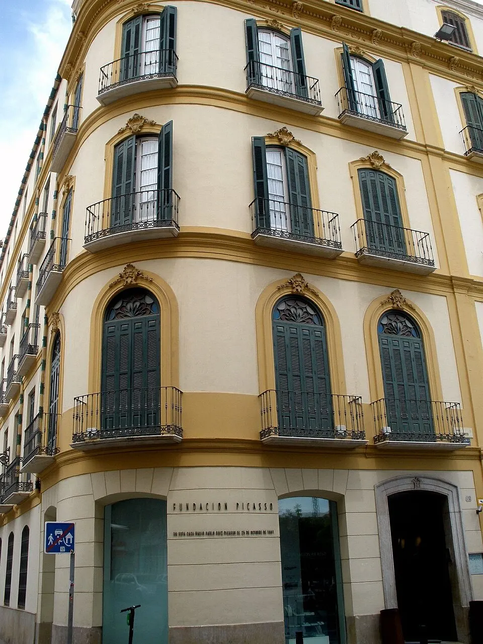 Casa natal de Picasso en la Plaza de la Merced