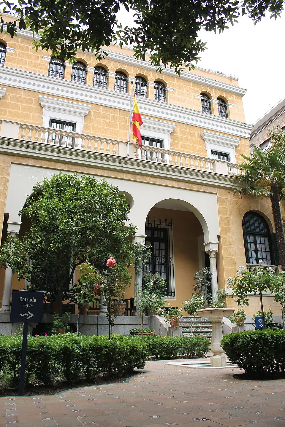 Jardín de la casa museo de Joaquín Sorolla