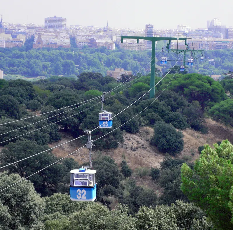 Cabina del Teleférico de Madrid