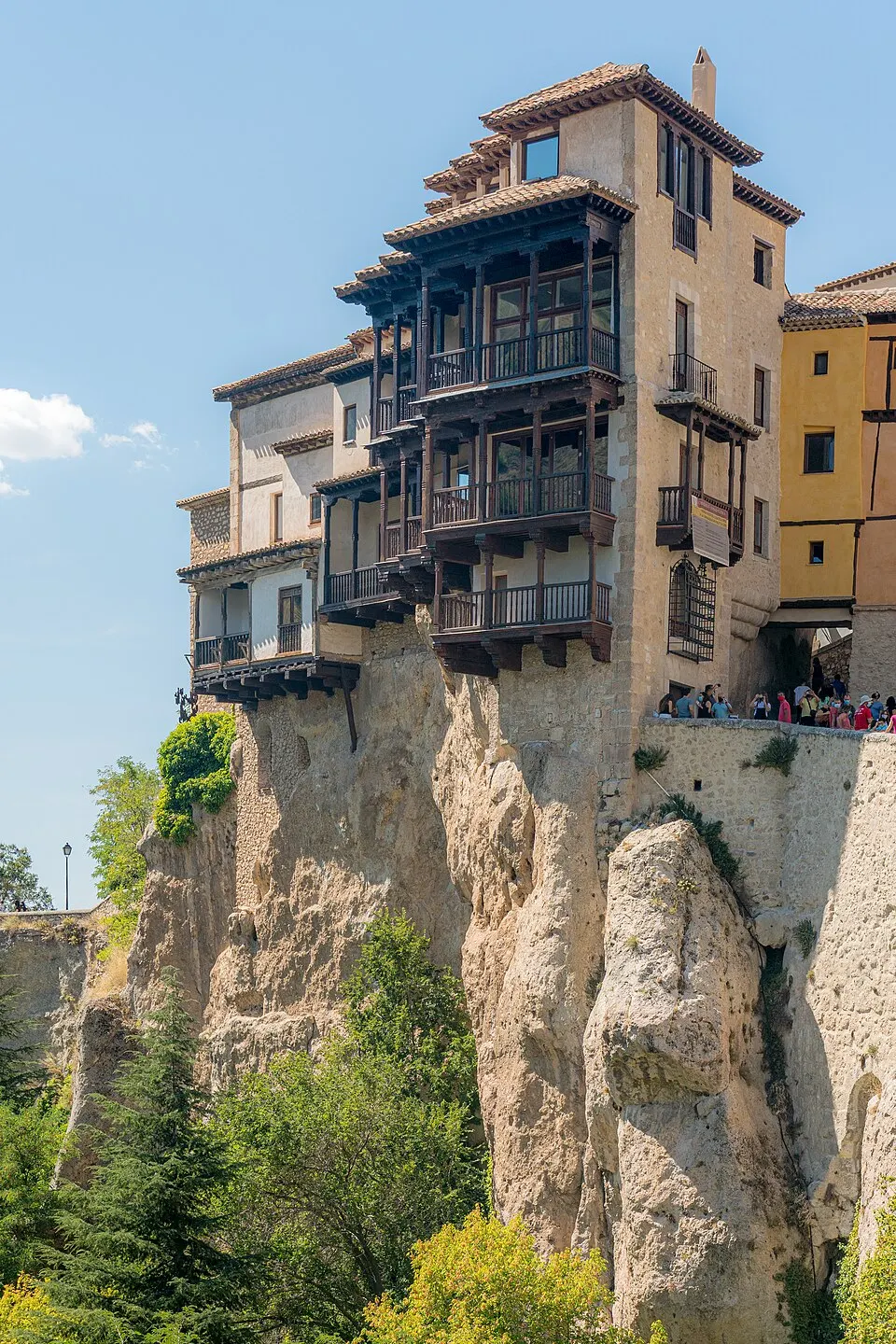 Casas Colgadas de Cuenca sobre la hoz