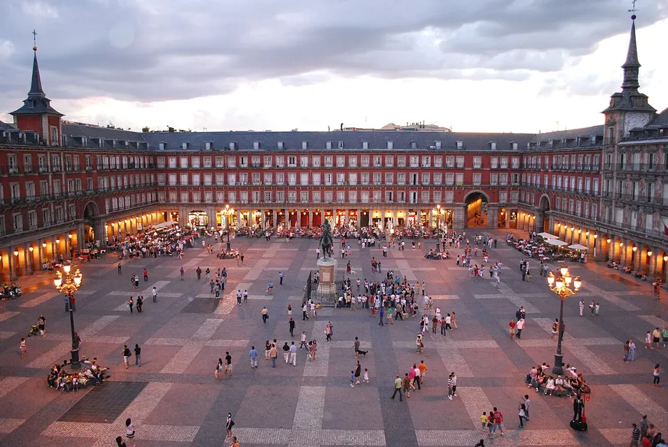 Plaza Mayor de Madrid con la Casa de la Panadería