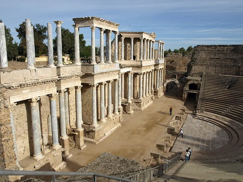 Función en el Teatro Romano de Mérida