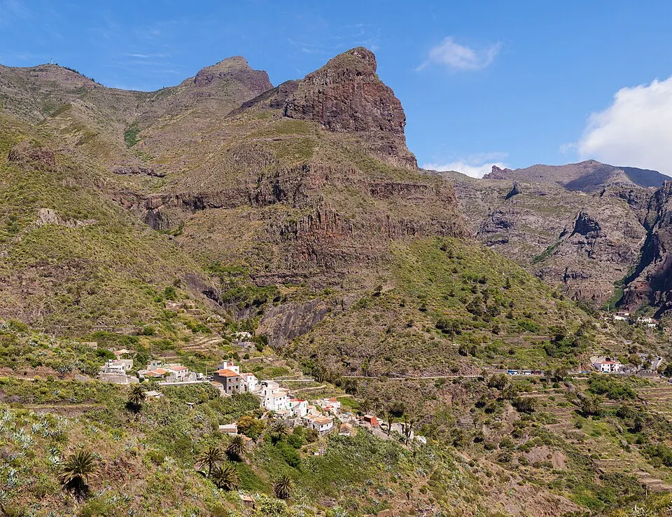 Masca en el macizo de Teno