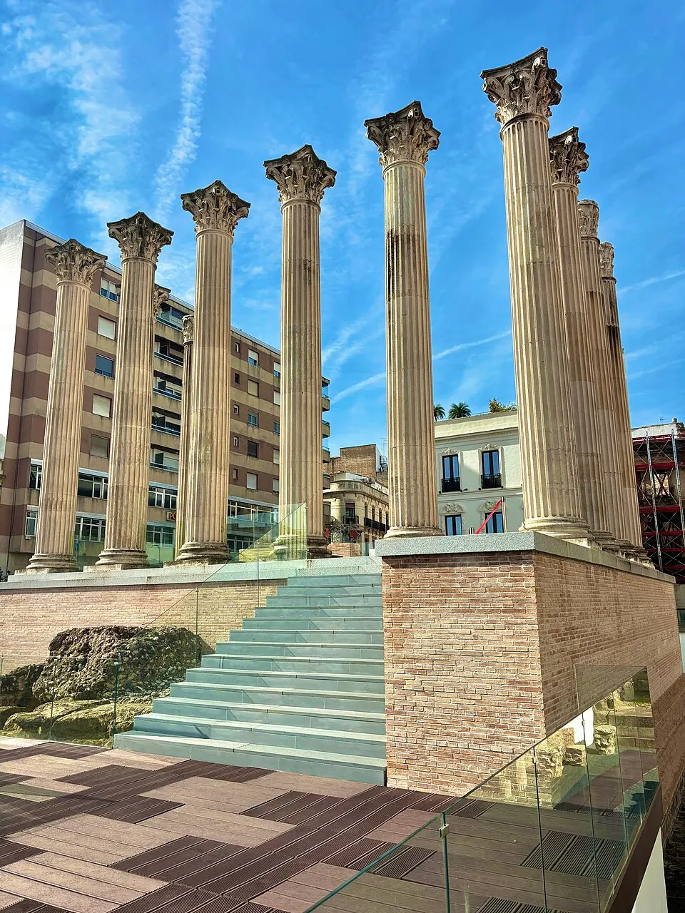 Columnas del Templo Romano de Córdoba