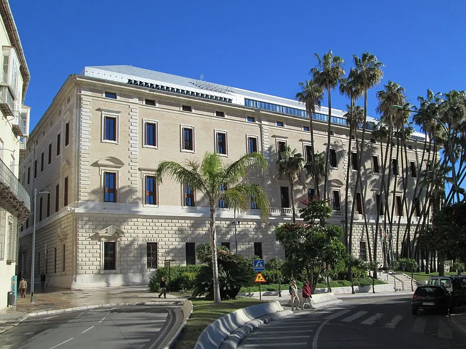 Palacio de la Aduana, sede del Museo de Málaga