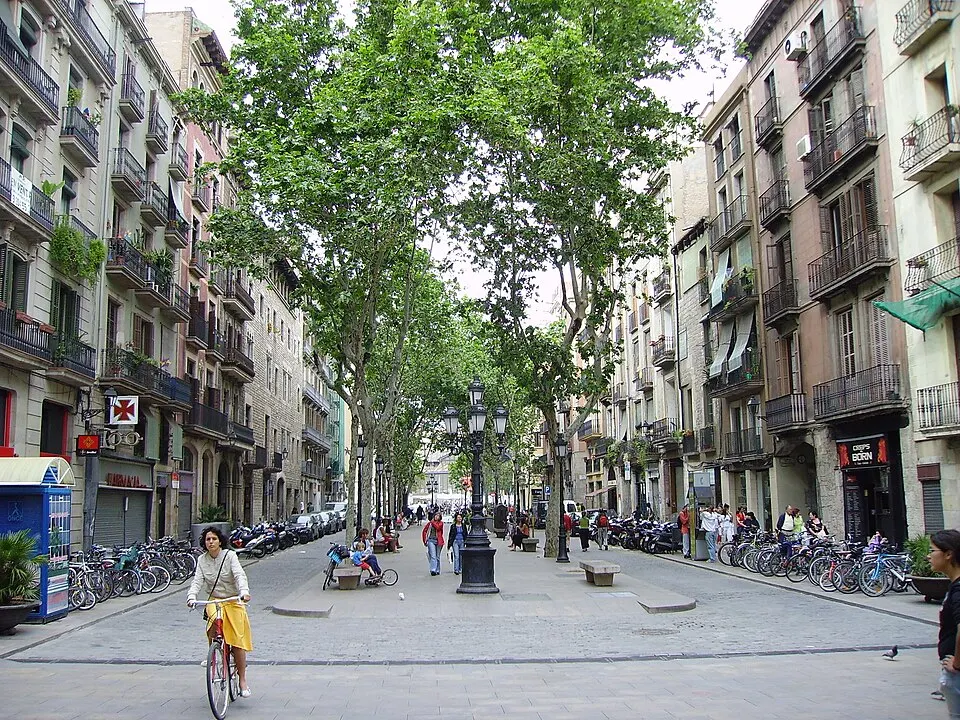 Calle del barrio de El Born