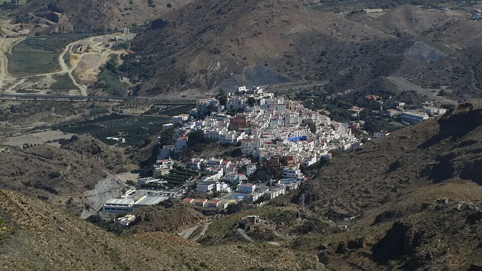 Mojácar Pueblo en lo alto del cerro
