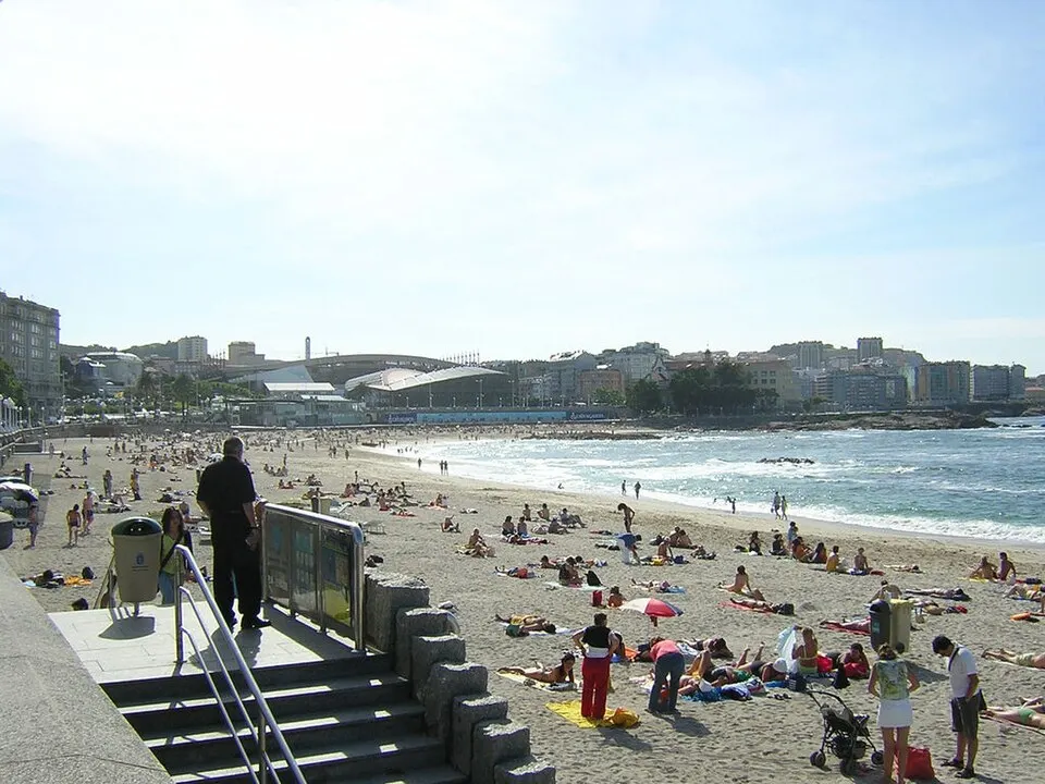 Playas de Riazor y Orzán