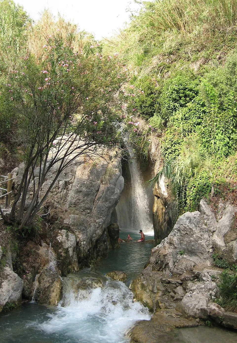 Cascadas de las Fonts de l’Algar