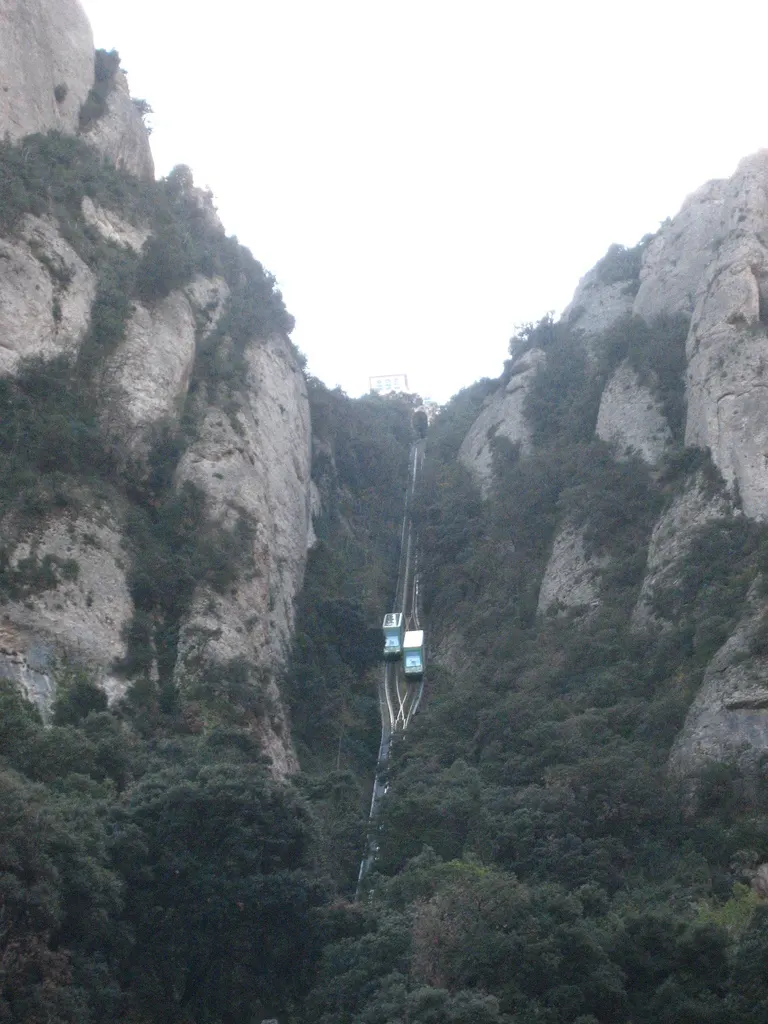 Agujas de la montaña de Montserrat