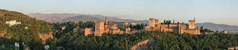Vista de la Alhambra desde el Mirador de San Nicolás
