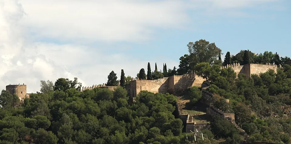 Murallas del Castillo de Gibralfaro