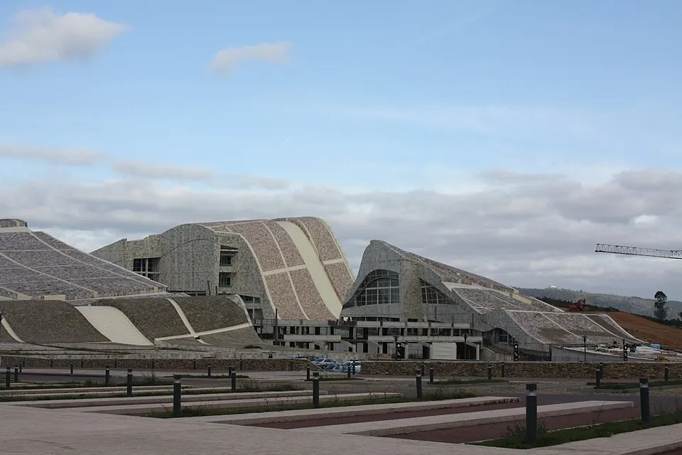 Cidade da Cultura en el monte Gaiás