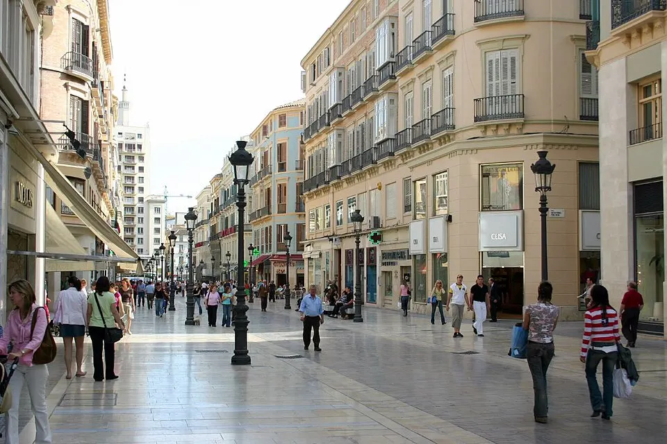 Calle Larios de Málaga